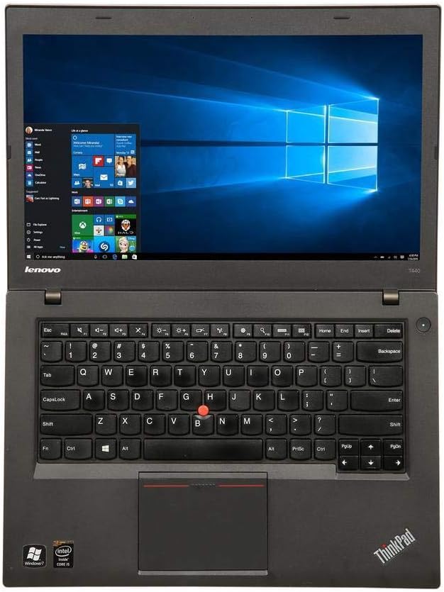 Lenovo ThinkPad T440 HD 14" i5-4300U 8GB Ram 256GB SSD HD 4400 Windows 10 Pro