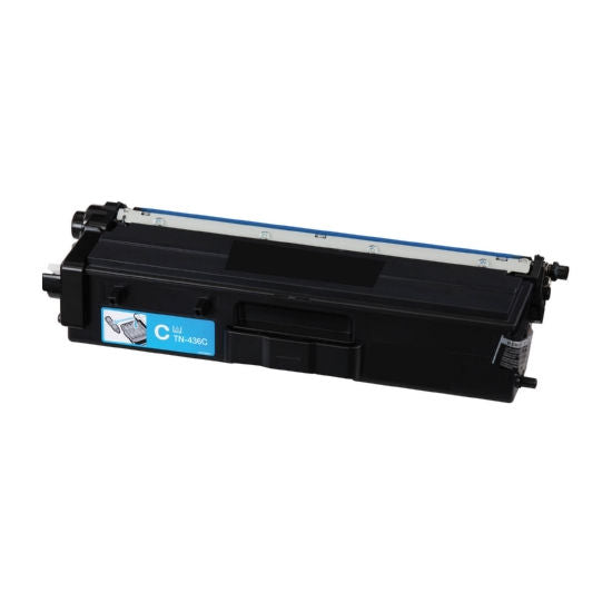 Compatible Brother TN-436C Toner Cartridge – Cyan, High Yield, Laser Printing