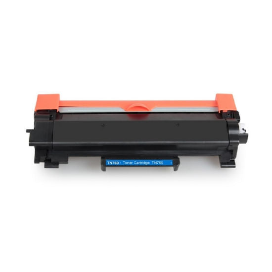 Compatible Brother TN-760 Toner Cartridge – Black, High Yield, Laser Printing