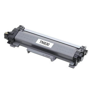 Compatible Brother TN-830 Toner Cartridge – Black, Standard Yield, Laser Printing