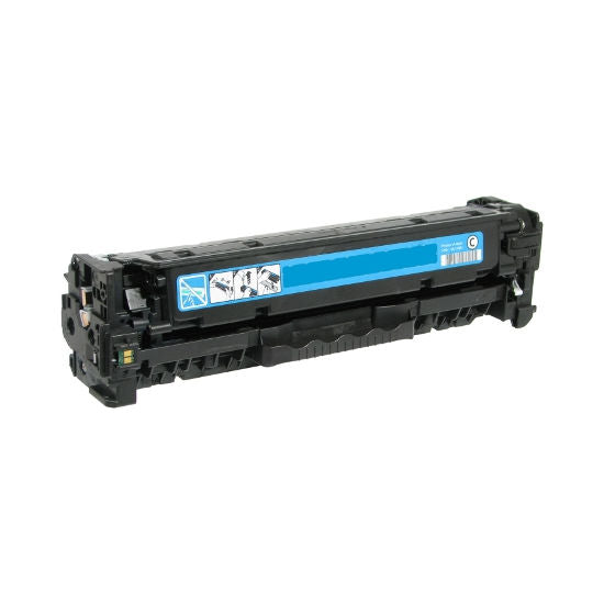 Compatible HP CC531A (304A) Toner Cartridge – Cyan, Standard Yield, Laser Printing