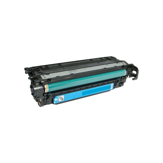 Compatible HP CE251A (504A) Toner Cartridge – Cyan, Standard Yield, Laser Printing