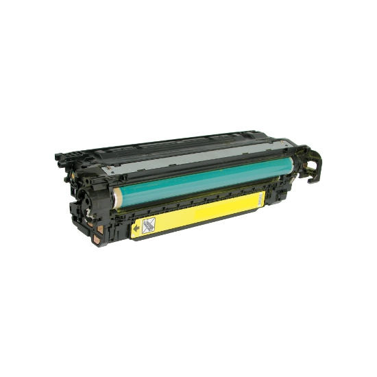 Compatible HP CE252A (504A) Toner Cartridge – Yellow, Standard Yield, Laser Printing