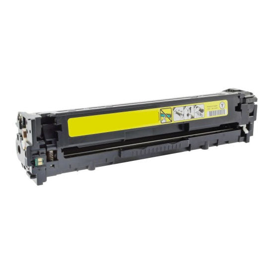 Compatible HP CE342A (651A) Toner Cartridge – Yellow, Standard Yield, Laser Printing