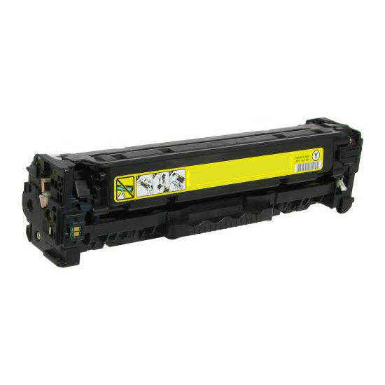 Compatible HP CE412A (305A) Toner Cartridge – Yellow, Standard Yield, Laser Printing