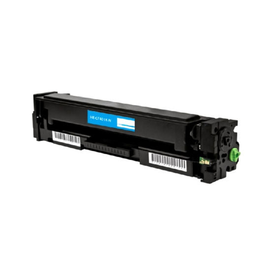 Compatible HP CF401A (201A) Toner Cartridge – Cyan, Standard Yield, Laser Printing