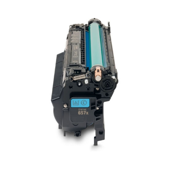 Compatible HP CF471X (657X) Toner Cartridge – Cyan, High Yield, Laser Printing