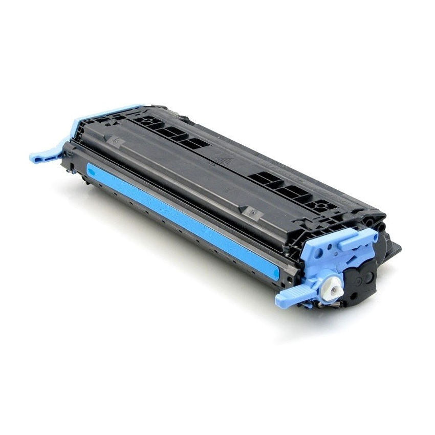 Compatible HP Q6001A (124A) Toner Cartridge – Cyan, Standard Yield, Laser Printing