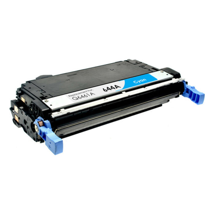 Compatible HP Q6461A (644A) Toner Cartridge – Cyan, Standard Yield, Laser Printing