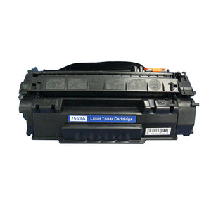 Compatible HP Q7553A (HP 53A) Toner Cartridge – Black, Standard Yield, Laser Printing