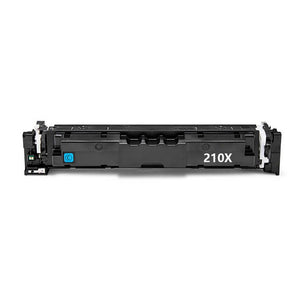 Compatible HP W2101X (210X) Toner Cartridge – Cyan, High Yield, Laser Printing