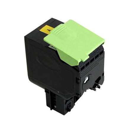 Compatible Lexmark 80C1SY0 Toner Cartridge – Yellow, Standard Yield, Laser Printing