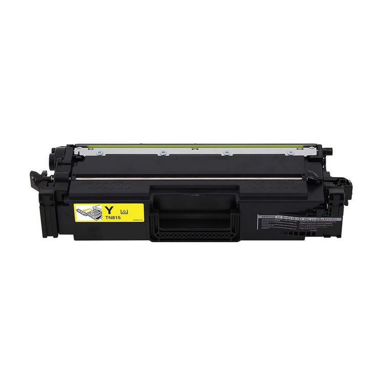 Compatible Brother TN-815Y Toner Cartridge – Yellow, High Yield, Laser Printing