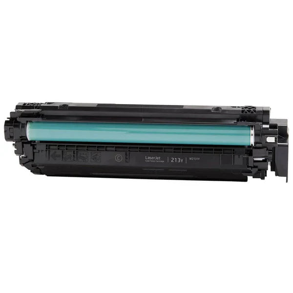 Compatible HP W2131Y (213Y) Toner Cartridge – Cyan, Extra High Yield, Laser Printing