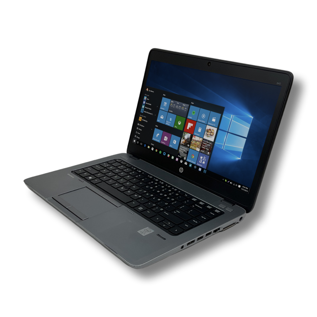 HP EliteBook 840 G1 14" Laptop i5-4300U 8GB RAM 256GB SSD Intel Graphics HD 4400 Windows 10 Pro