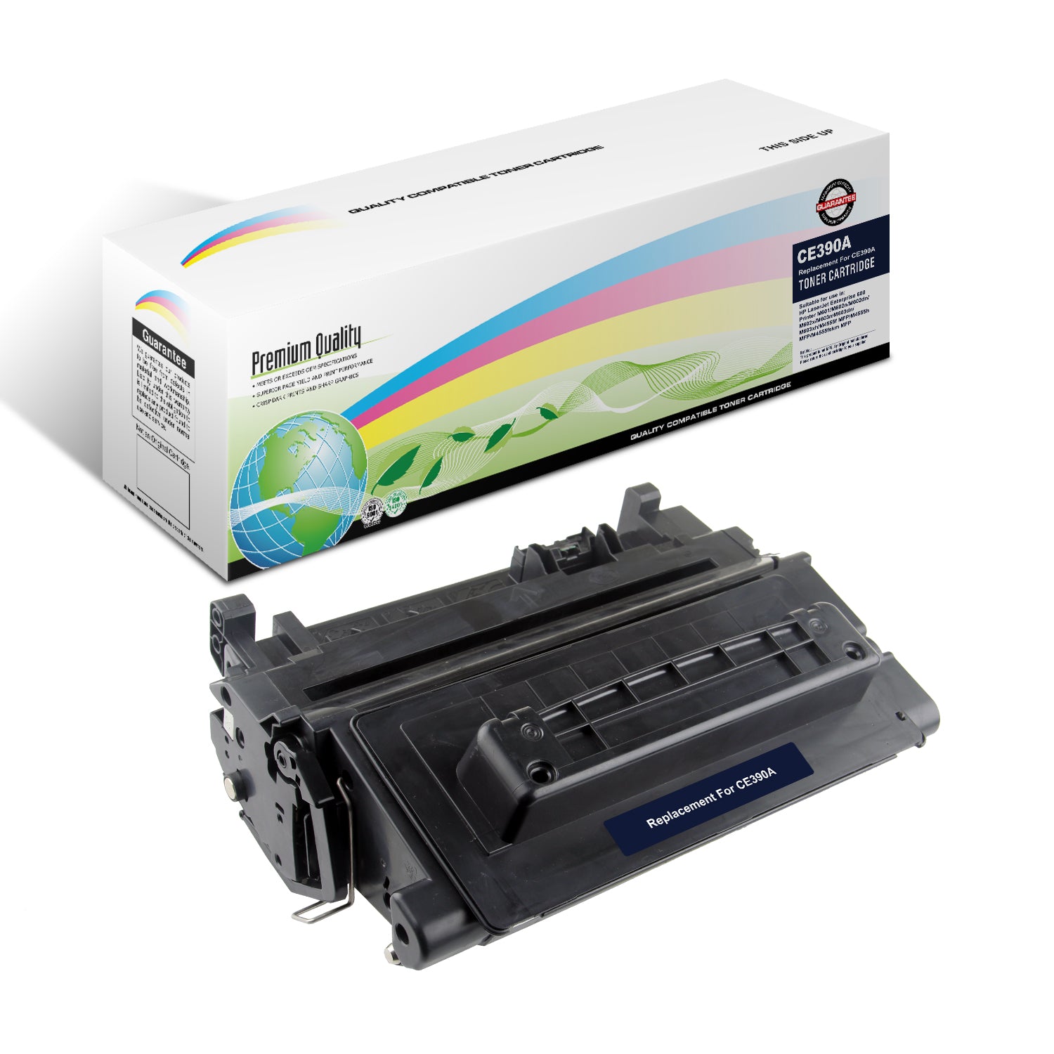 black toner printer cartridge