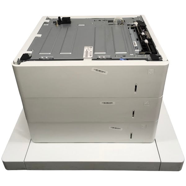 New OEM J8J93A 3x550-sheet Paper Feeder with Cabinet for HP LaserJet M634